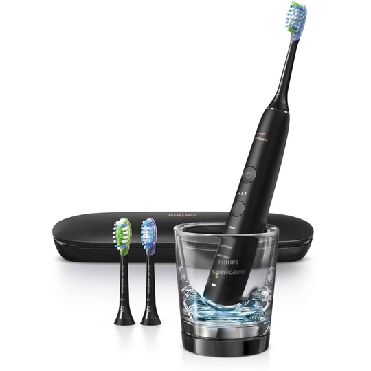 Elektrisk tandborste PHILIPS Sonicare DiamondClean Smart HX9903/13, Bluetooth, 62000 slag/min, 4 program, 3 huvuden, svart