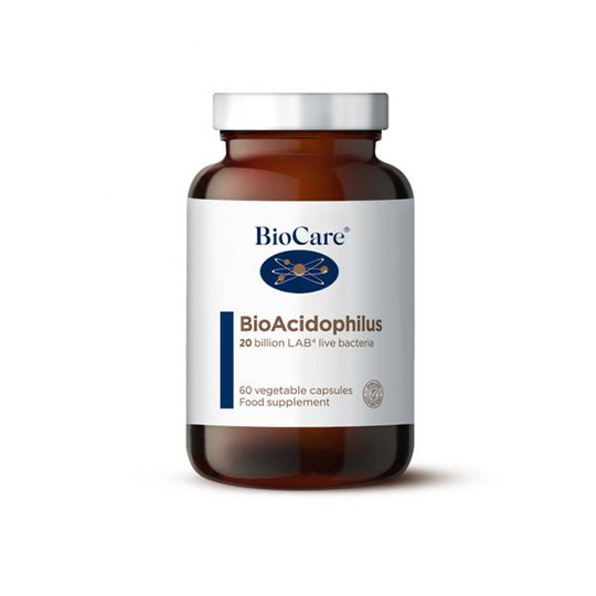 BioCare BioAcidophilus, 60 kapslar