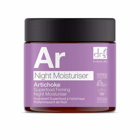 DR. BOTANICALS ARTICHOKE SUPERFOOD friming night moisturiser 60 ml
