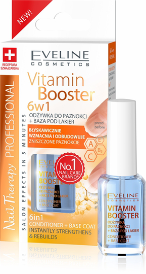 Eveline Nagelvård Nail Therapy Conditioner Vitamin Booster 6in1