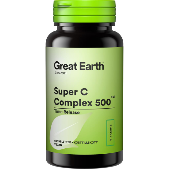 Great Earth C-vitamin Komplex 500mg 60 tabletter
