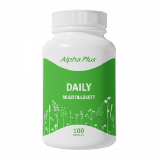 DAILY Multivitaminer Alpha Plus 100 kapslar