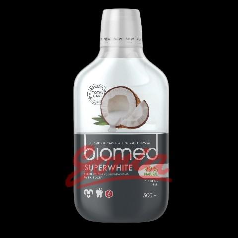 BIOMED liquid mouthwash 500ml Superwhite