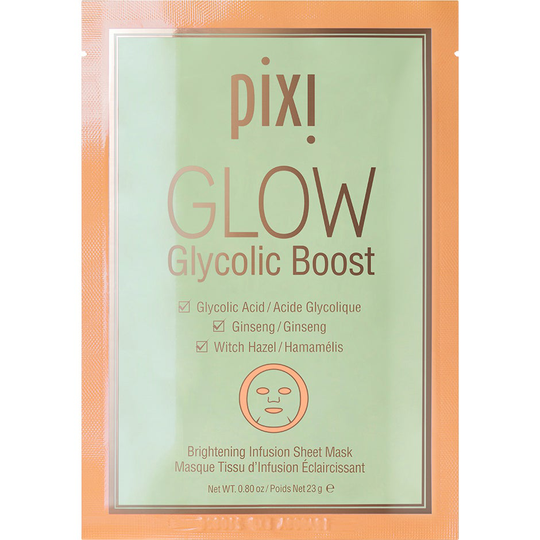 Pixi GLOW Glycolic Boost Sheet Masks | Lystergivande sheet mask