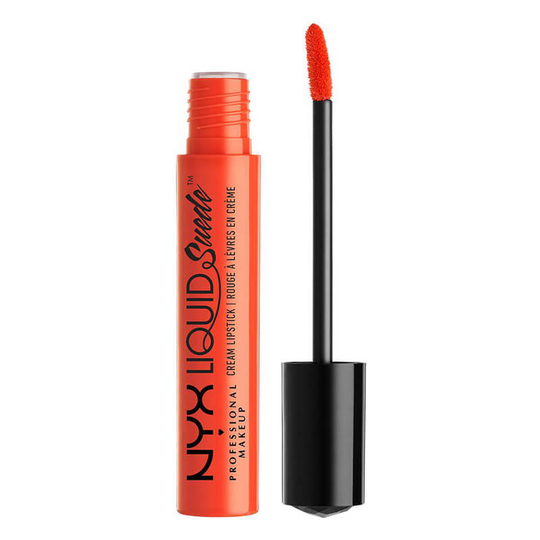 NYX Professional Makeup Liquid Suede Cream Lipstick - Orange County