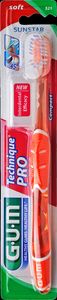 Gum Technique Pro tandborste - blandade färger 1 st
