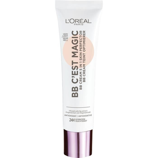L'Oréal Paris BB C'est Magic - BB Creme 5in1 Perfecterur de Teint Nu 01 Tres Clair