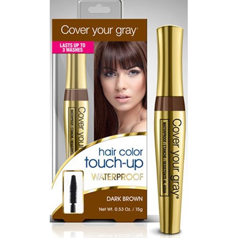 Irene Gari Cosmetics Cover Your Gray Waterproof Brush in Dark Brown