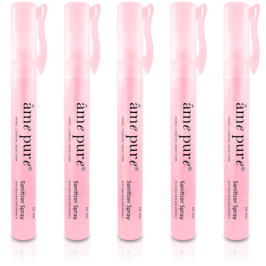 âme pure Sanitizer Spray - 5pcs pack