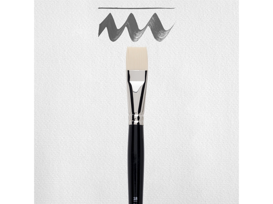 Amsterdam Brush Series 600 #18 - 18 mm - Synthetic Flat