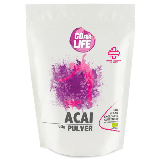 Go For Life Acaipulver Frystorkat 50 g