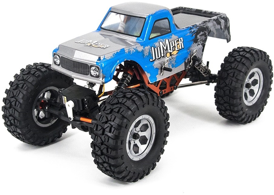 HSP Jumper 1:16 Brushed Blue - Komplett