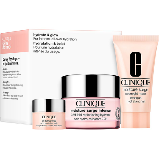 Hydrate And Glow Intense Set, Clinique Set / Boxar