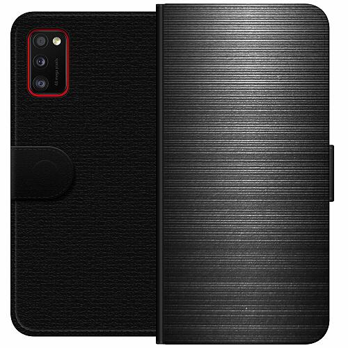 Samsung Galaxy A41 Plånboksfodral Brushed Metal