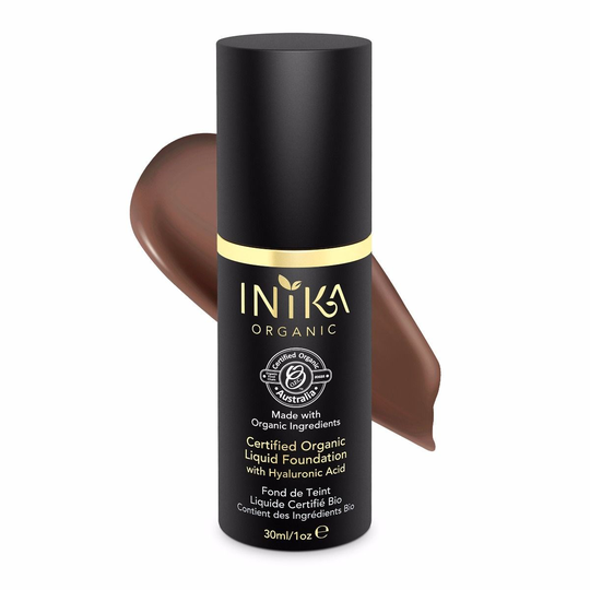 Inika Organic Certified Organic Liquid Foundation Cocoa