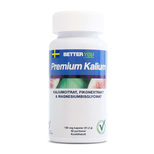 Premium Kalium, 100 caps, Mineraler