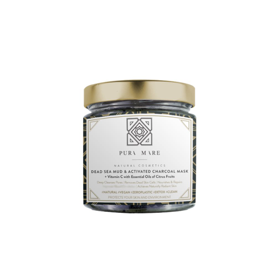 PURA MARE - Dead Sea Mud & Activated Charcoal Mask
