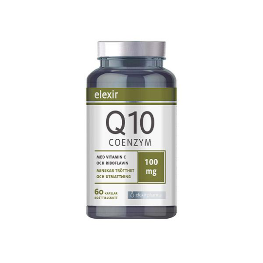 Elexir Pharma Q10 Coenzym, 60 kapslar