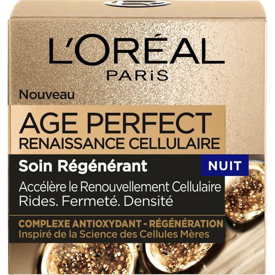 L'ORÉAL PARIS - Age Perfect Renaissance Cellulaire Anti-Aging Night Cream - 50 ml