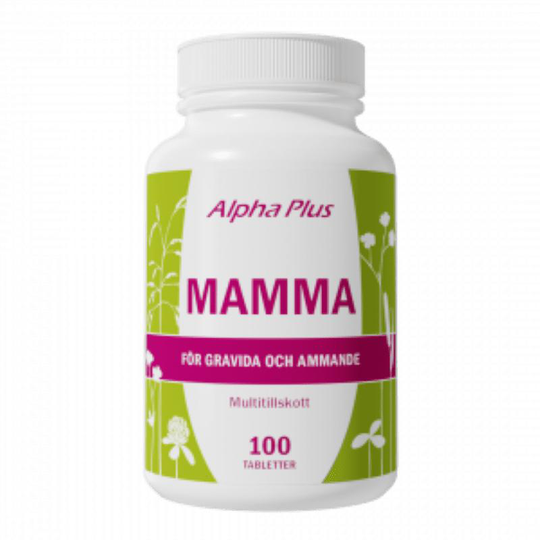 Mamma Alpha Plus 100 tabletter