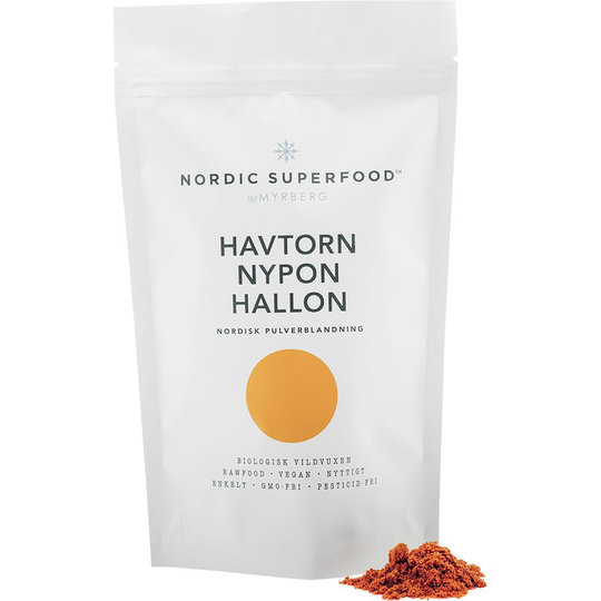 Wild Nordic Berry Powder - Yellow, 80 g Nordic Superfood Kosttillskott