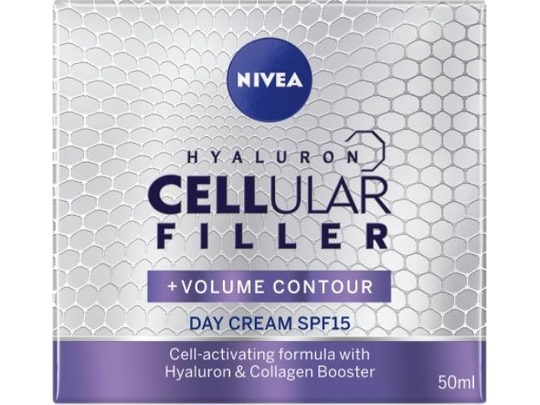 Nivea NIVEA_Hyaluron Cellular Filler + Oval Modeling Anti-wrinkle Day Cream SPF15 50ml