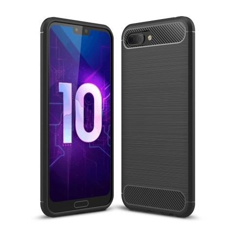 Brushed MobilSkal till Huawei Honor 10 - Svart
