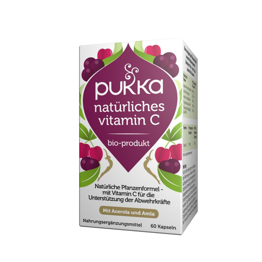 Pukka Naturligt C-vitamin, 60x0,65g