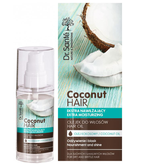 Dr.Sante Coconut Oil Hair Moisturizer for dry hair and brittle 50ml