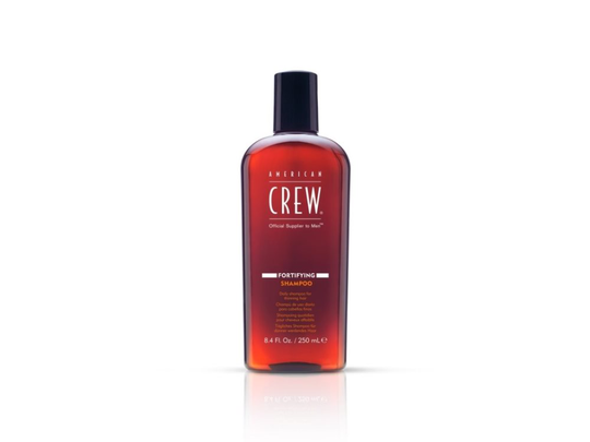 American Crew FORTIFYING SHAMPOO, Män, Schampo, Håravfall, All colours, 250 ml, Renande, Stärkande