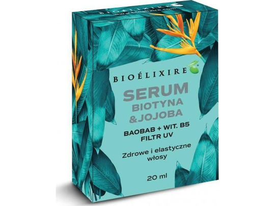 Bioelixire BIOELIXIRE_Biotin Silk Serum regenerating hair serum with biotin and Jojoba oil 20ml