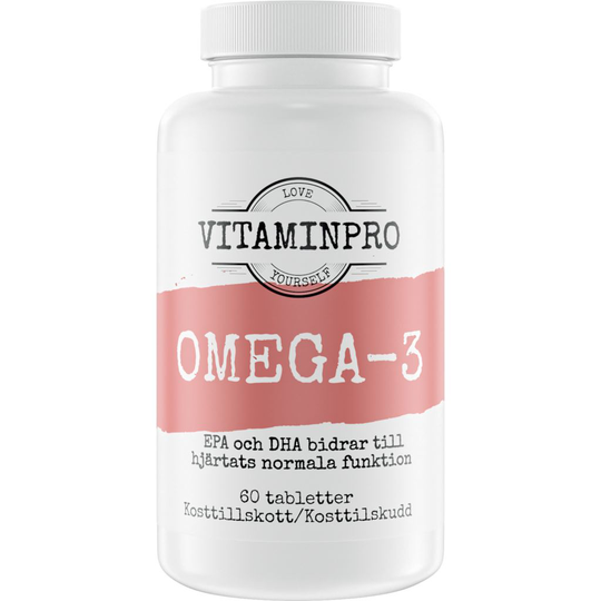 Vitaminpro Omega-3 60 kapslar