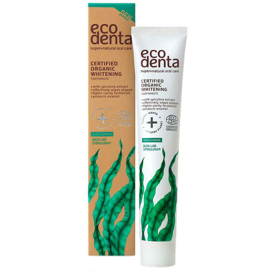 Ecodenta Organic Line Organic Whitenig toothpaste with spirulina 75 ml