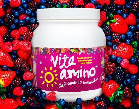 Vita Amino BCAA-dryck med smak av sommarbär