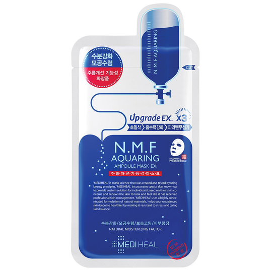 Mediheal N.M.F Aquaring Ampoule Mask - Sheet Mask | K-beauty |