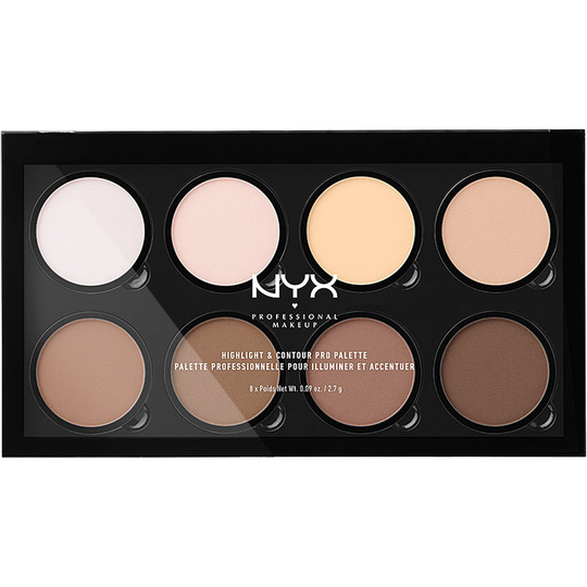 Highlight & Contour Pro Palette, NYX Professional Makeup Contouring