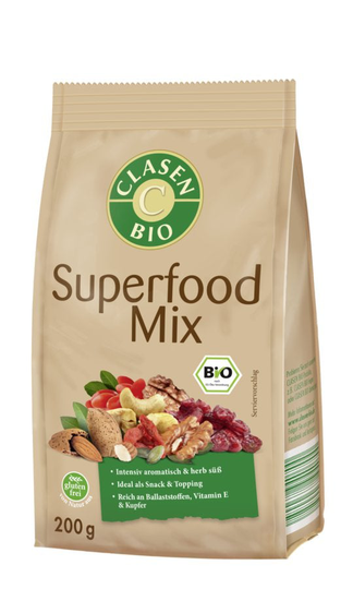 8 x Clasen BIO Superfood-Mix, 200g