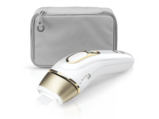 Braun Silk-expert Pro PL 5014, Vit, Guld, Intensivt pulserat ljus (IPL), Mage, Back thigh, Buttocks, Front thigh, Inre överarmar, Outer thigh, Outer