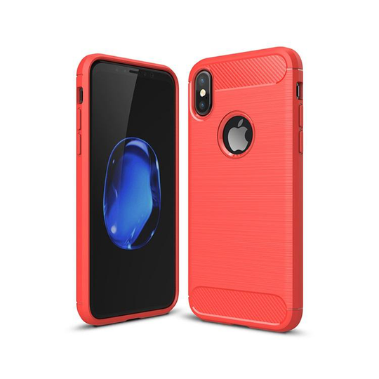 iPhone X / XS - Brushed TPU Skal - Välj Färg!