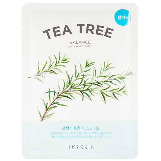 The Fresh Tea Tree Sheet Mask, It'S SKIN K-Beauty