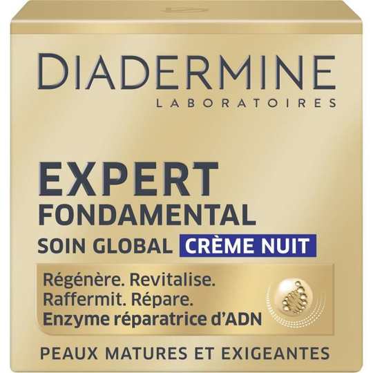 DIADERMINE Expert Fundamental Night Cream - Anti-aging - Jar 50 ml