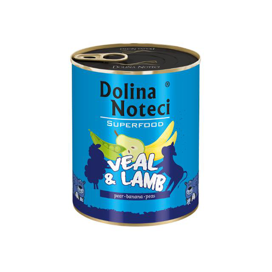 Dolina note superfood kalvkött och lamm 800g