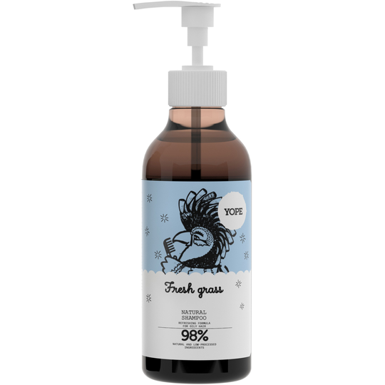 YOPE Natural Shampoo Fresh Grass 300 ml