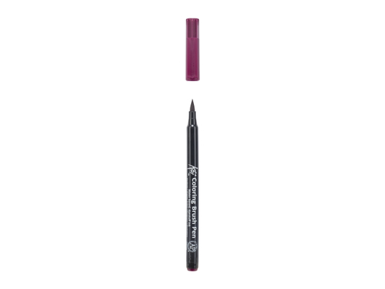 Sakura Koi Coloring Brush Pen Burgundy