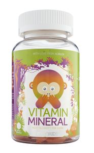 Monkids vitamin + mineral barn 60 st