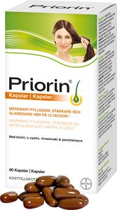 Priorin kapslar 60 st