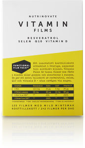 Nutrinovate multivitamin films 125 st
