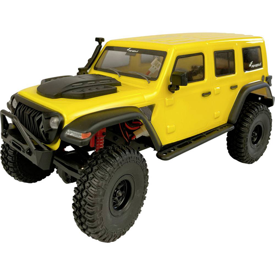 RC modellbil Skalenlig Crawler 1:18 Amewi AMXRock AM18 Kratos Borst motor Elektrisk RtR