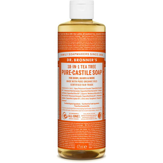 Dr.Bronner's Liquid Soaps Teatree 473 ml