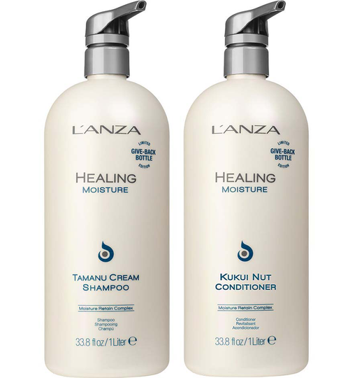 L'ANZA Healing Moisture Big Duo, L'ANZA Schampo